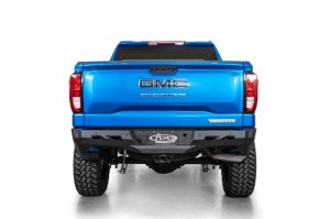 Chevrolet Silverado 1500 Bumper - Rear - Addictive Desert Designs - Black Label - Hammer Black - `20-`27 Chevrolet Silverado 1500 Bumper - Rear - Addictive Desert Designs - Black Label - Hammer Black - `20-`27